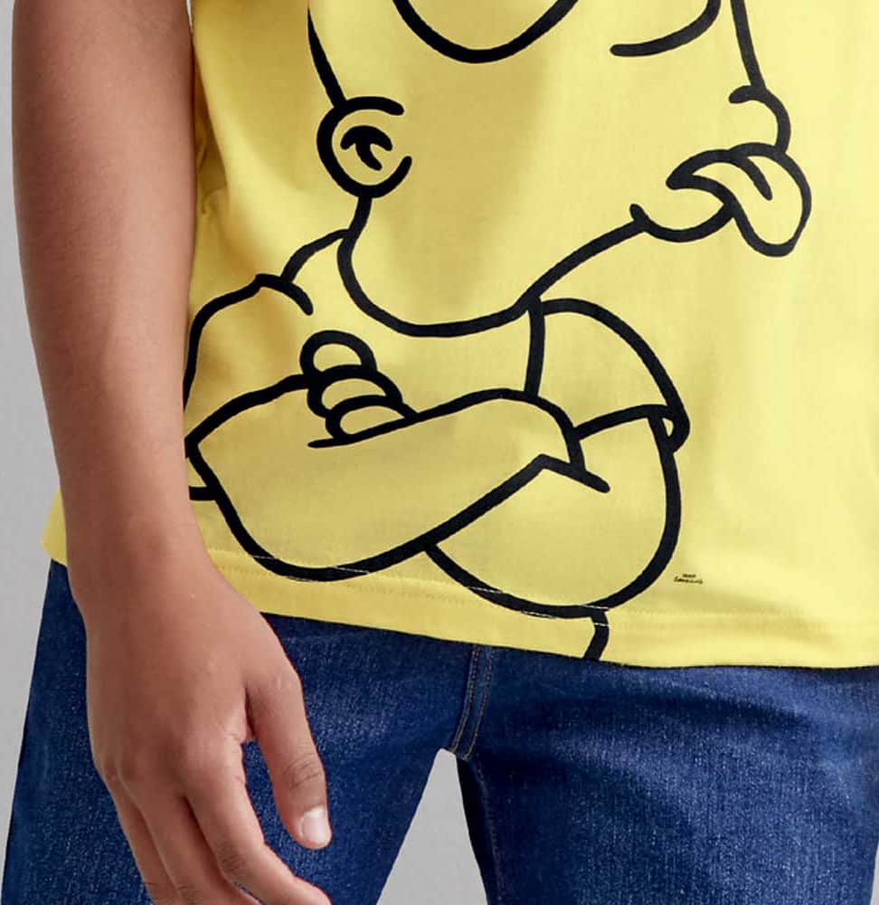 Ropa Casual Playera The Simpsons Brts