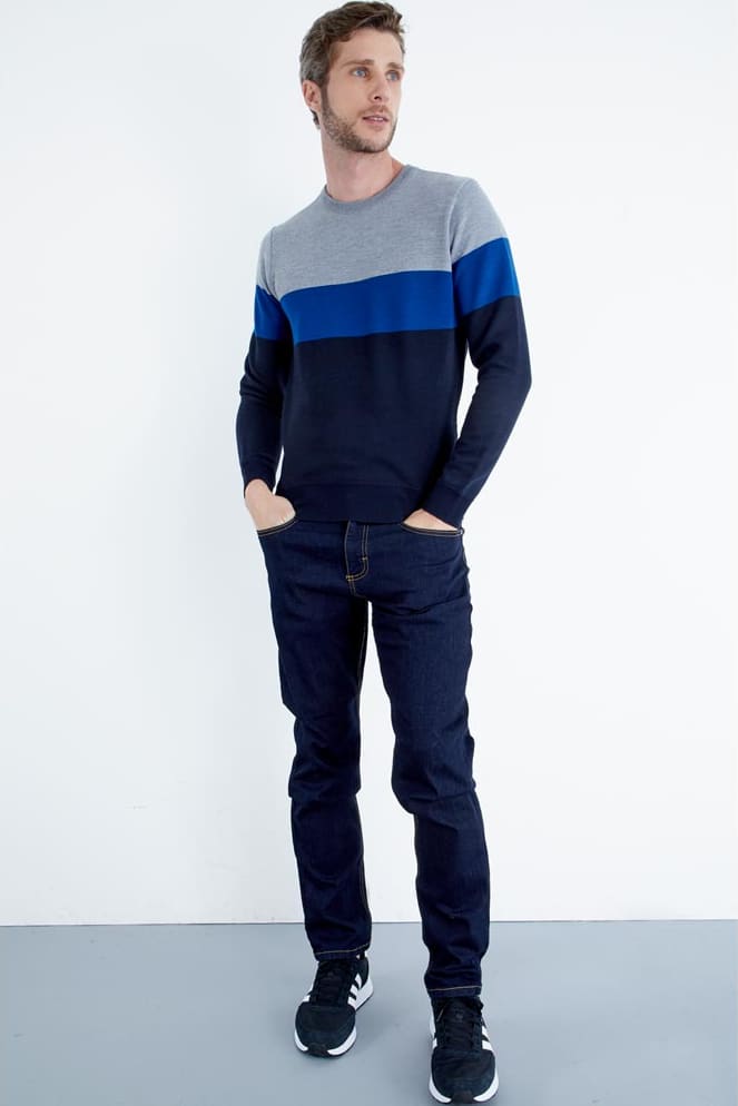 Jeans Slim Fit Mezclilla Strech