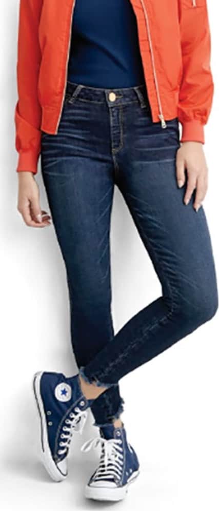 Jeans Super Skinny Cintura Regular