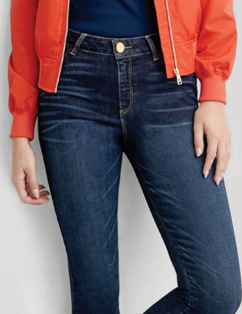 Jeans Super Skinny Cintura Regular