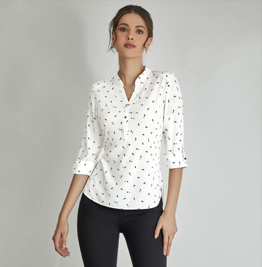 ROPA CASUAL BLUSA PALOMA CARMIN 7614