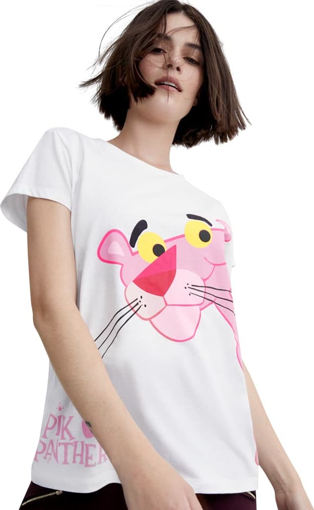 Ropa Casual Playera Pink Panther M061