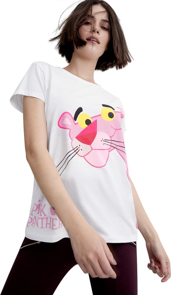 Ropa Casual Playera Pink Panther M061