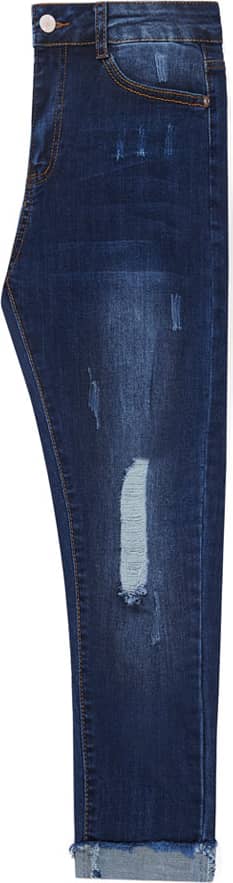 Jeans Super Skinny Cintura Regular