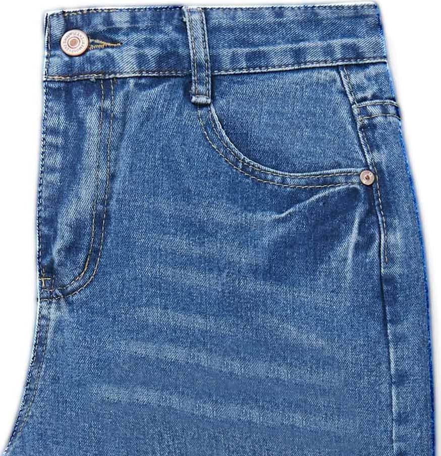 Jeans Corte Skinny Y Proceso Destroyer