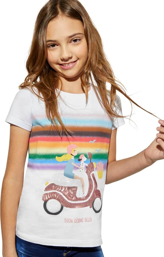 Ropa Casual Playera Holly Land Kids 3265