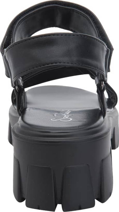 Sandalia Tacon Track  Monocolor