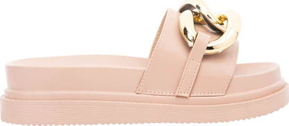 Sandalia Casual Monocolor Cadena