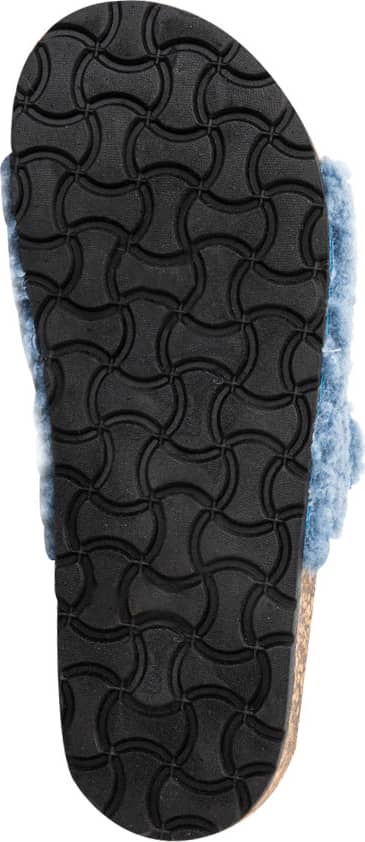 Sandalia Casual Borrega Hebillas