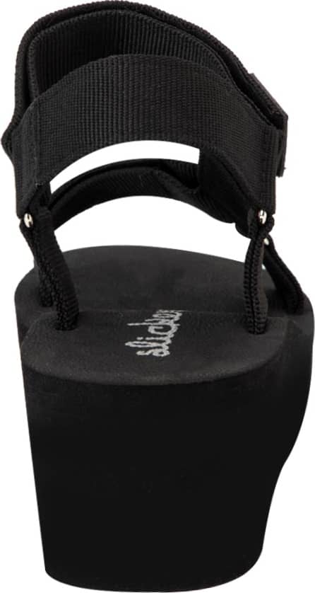 Sandalia Plataforma Playa Monocolor