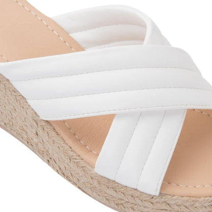 Sandalia Palataforma Yute Cruzada