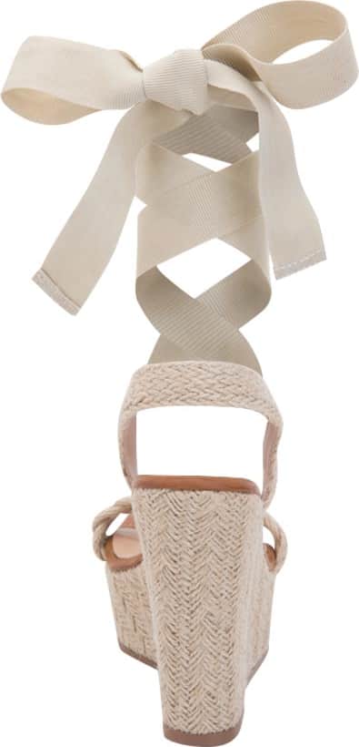 Sandalia Plataforma Yute Amarre