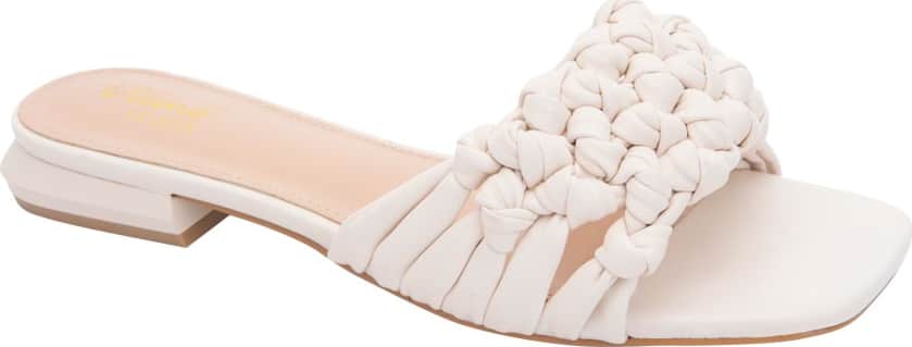 SANDALIA TACÓN BAJO NUDOS