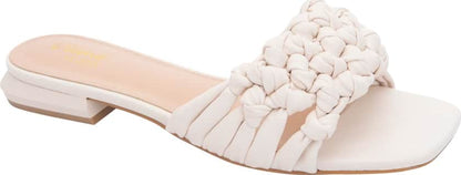 SANDALIA TACÓN BAJO NUDOS