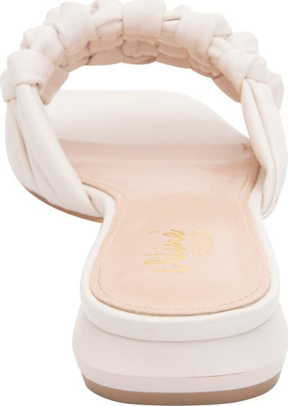 SANDALIA TACÓN BAJO NUDOS