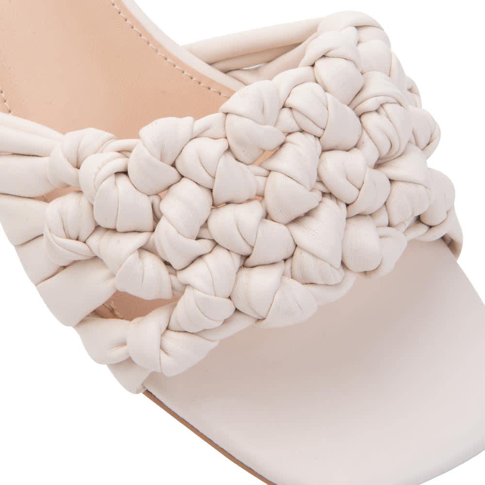 SANDALIA TACÓN BAJO NUDOS