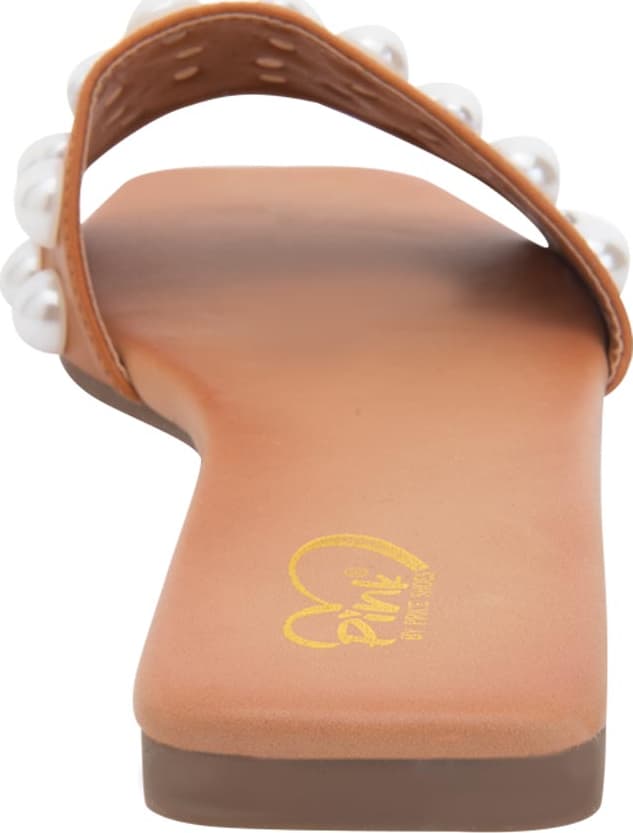 Sandalia Plana Perlas