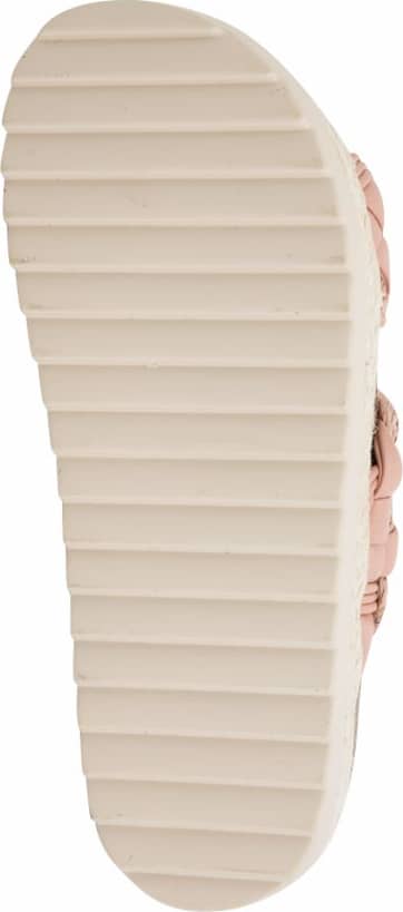 Sandalia Plana Altura Media Con Yute