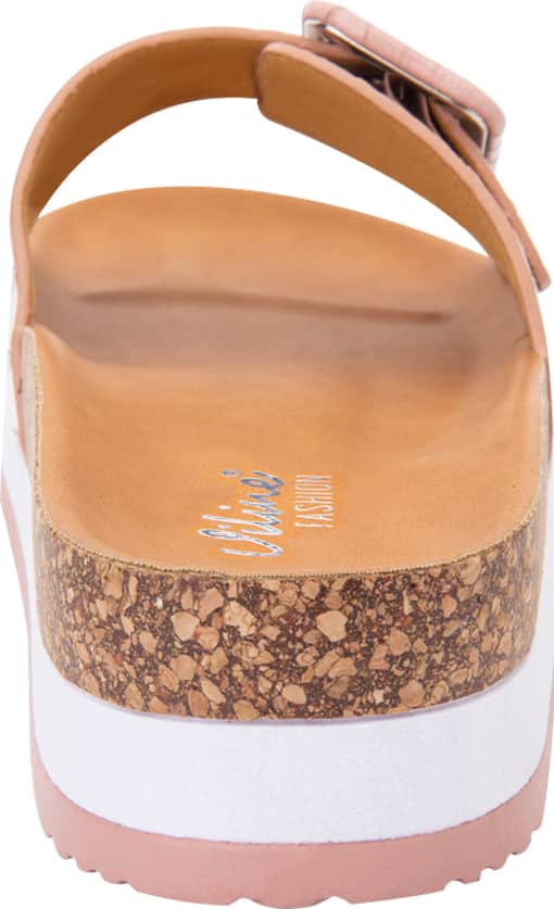 Sandalia Plana Altura Media Con Yute