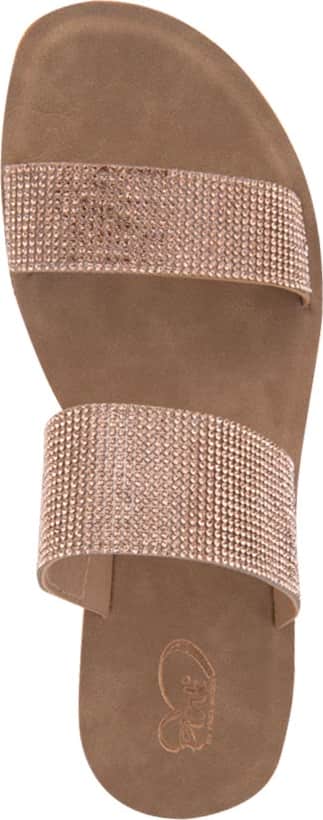 Sandalia Plana Brillos