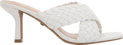 Sandalia Tacon Delgado Trenzado