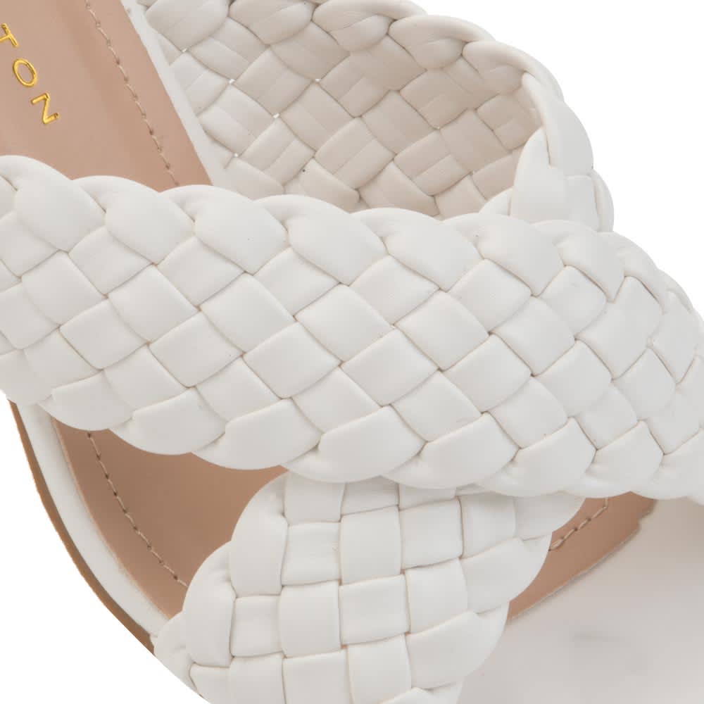 Sandalia Tacon Delgado Trenzado