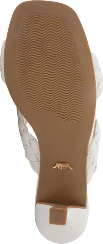 Sandalia Tacon Delgado Trenzado