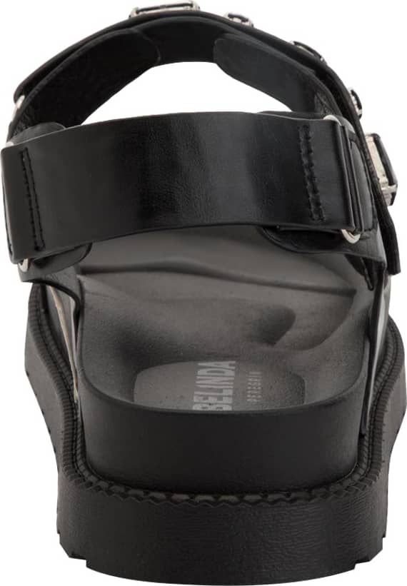 SANDALIA CASUAL MONOCOLOR PIEDRAS