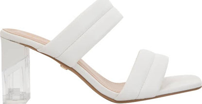 Sandalia Tacon Acrilico