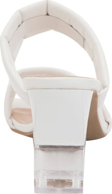 Sandalia Tacon Acrilico