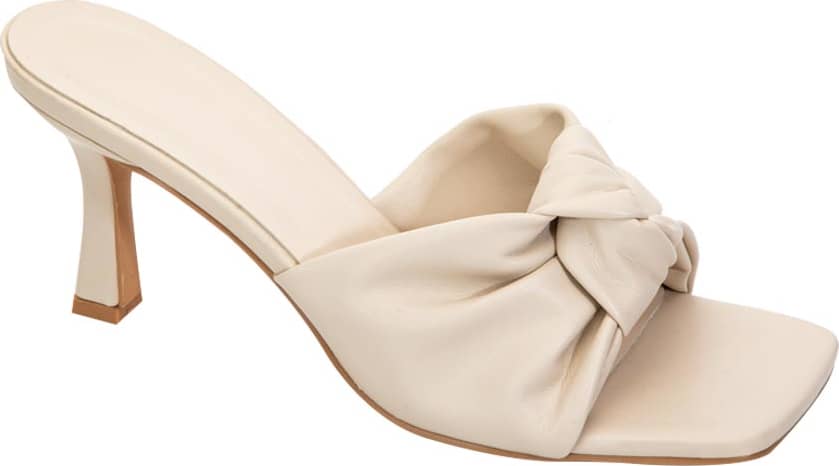 Sandalia Tacon Delgado Nudo