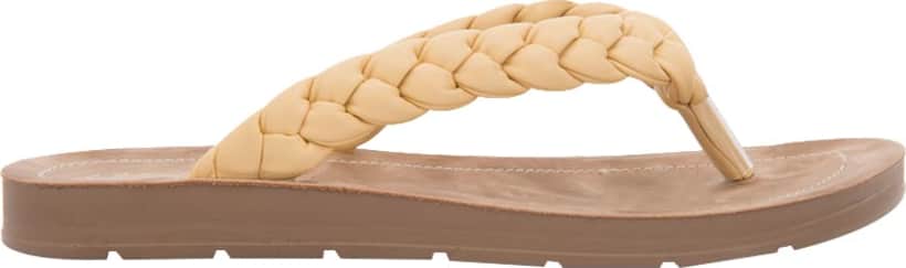 Sandalia Plana Trenzada