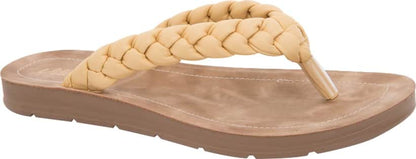 Sandalia Plana Trenzada