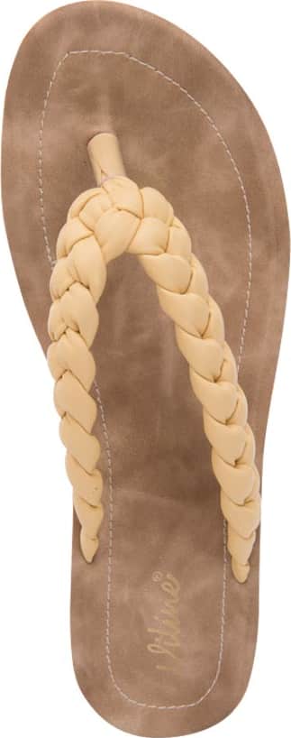 Sandalia Plana Trenzada