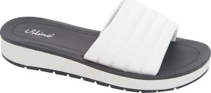 SANDALIA PLANA BITONO ACOLCHADA