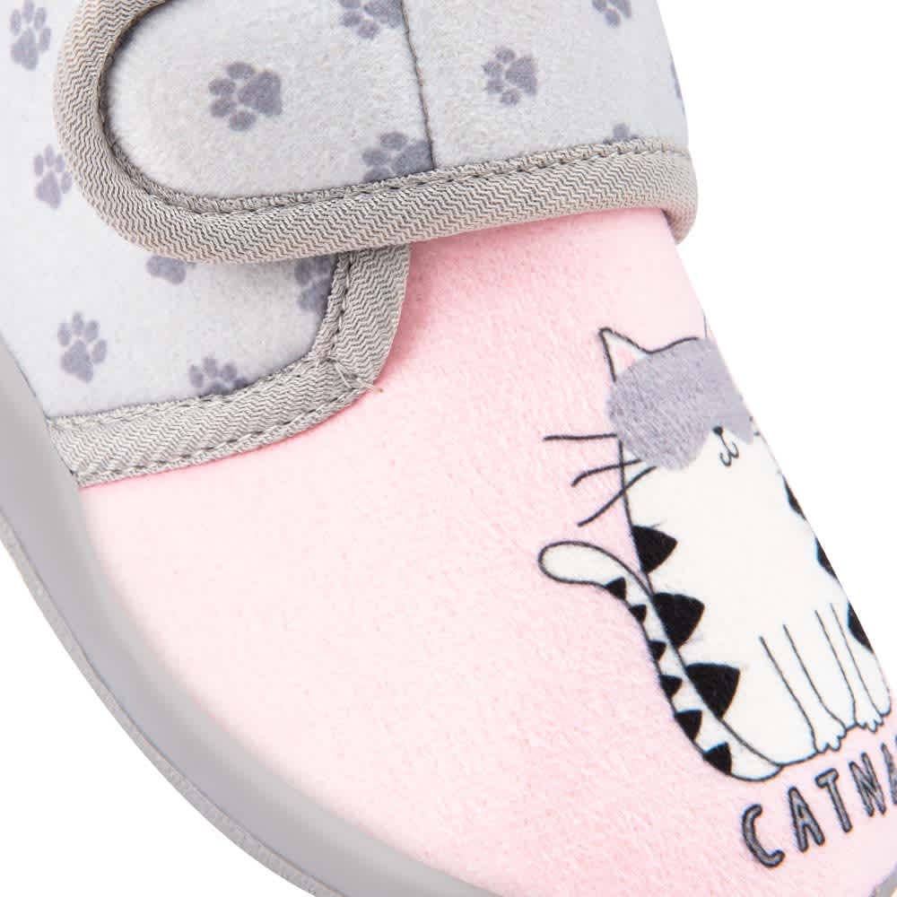 Pantufla Bota Peluche Estampado