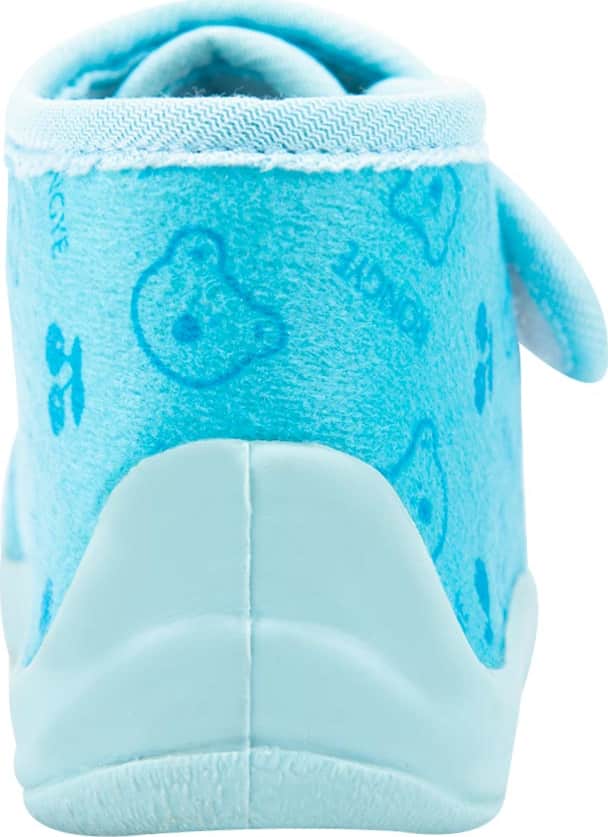 Pantufla Bota Peluche Bordado