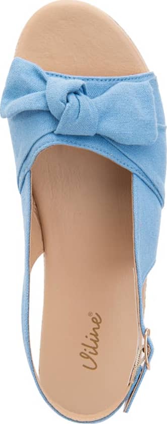 Sandalia Plana Yute Moño