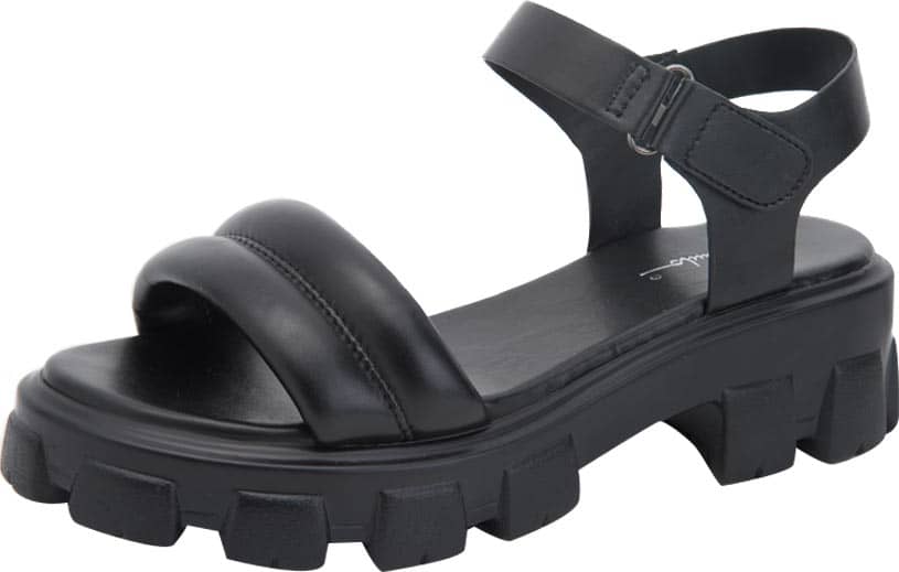 Sandalia Tacon Track  Monocolor