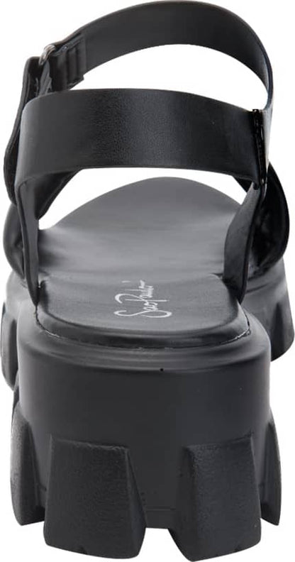 Sandalia Tacon Track  Monocolor