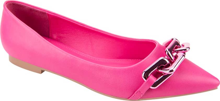 Ballerina Puntal Con Cadena