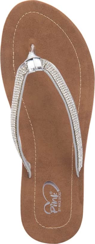 Sandalia Plana Brillos