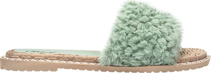 Sandalia Plana Peluche