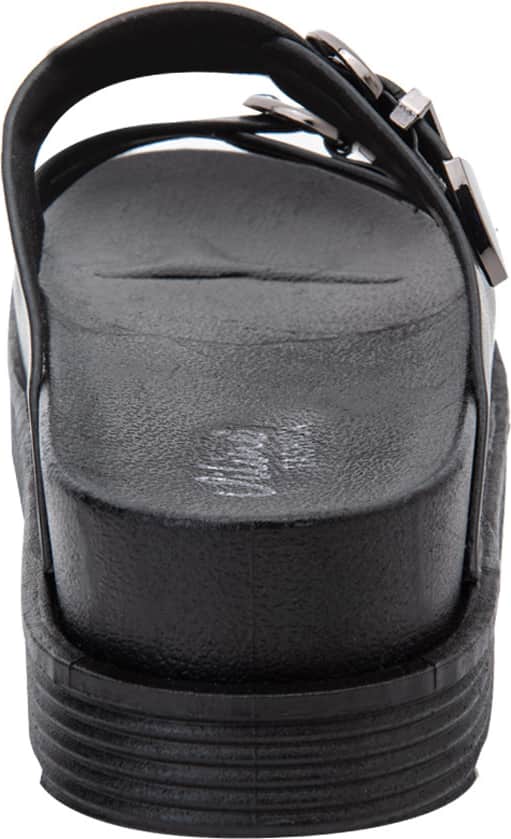 Sandalia Casual Monocolor Hebillas