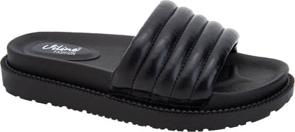 Sandalia Casual Monocolor Acolchada