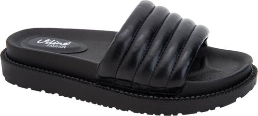 Sandalia Casual Monocolor Acolchada