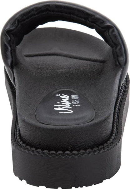 Sandalia Casual Monocolor Acolchada