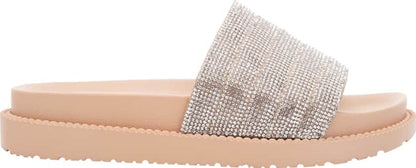 Sandalia Casual Monocolor Brillos