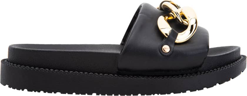 Sandalia Casual Monocolor Cadena