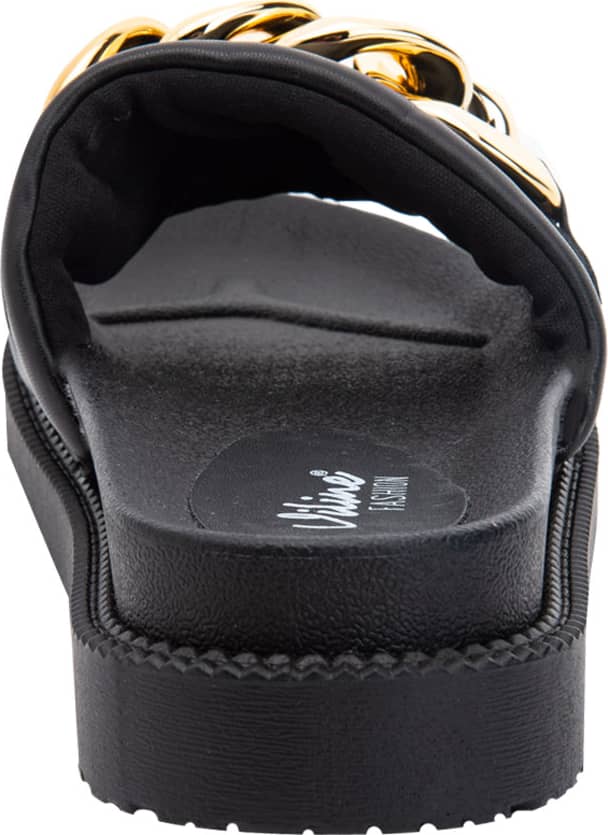 Sandalia Casual Monocolor Cadena